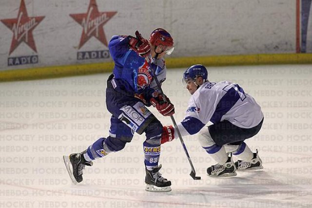 Photo hockey match Lyon - Paris (FV) le 04/12/2010