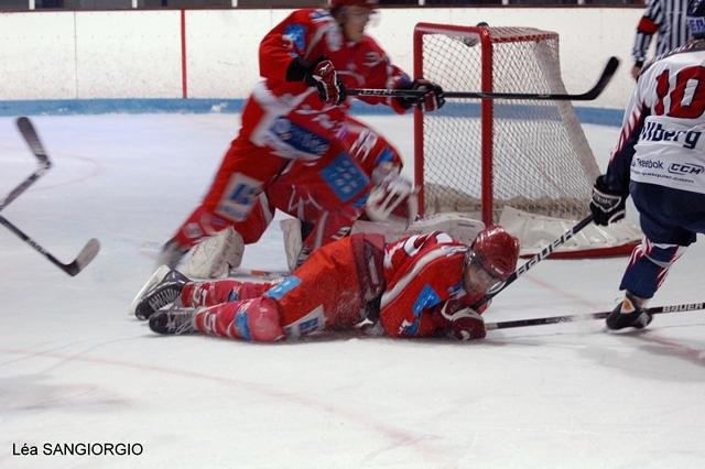 Photo hockey match Valence - Nice le 04/12/2010