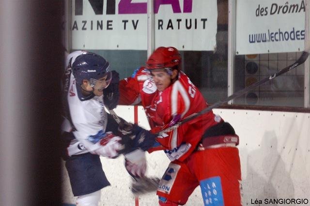 Photo hockey match Valence - Nice le 04/12/2010