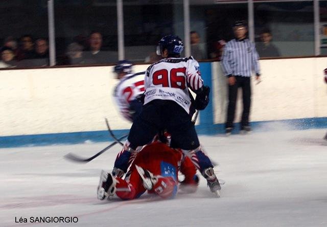 Photo hockey match Valence - Nice le 04/12/2010