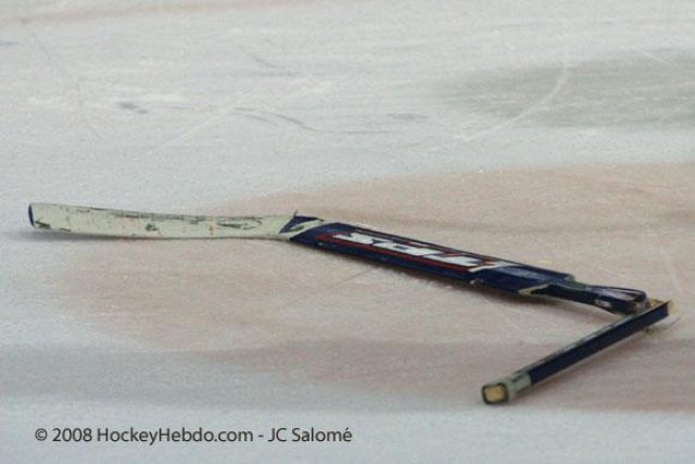 Photo hockey match Grenoble  - Angers  le 23/09/2008