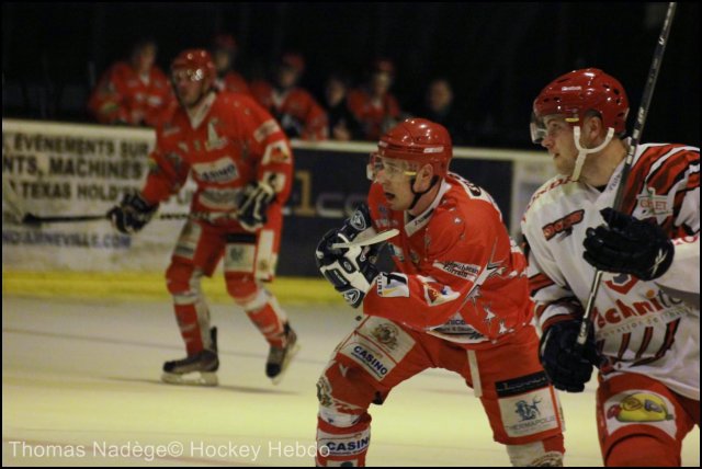Photo hockey match Amnéville - Cholet  le 04/12/2010