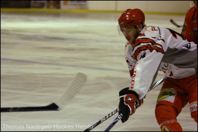 Photo hockey match Amnéville - Cholet  le 04/12/2010