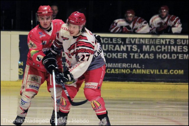 Photo hockey match Amnéville - Cholet  le 04/12/2010