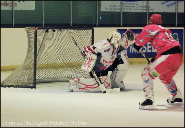 Photo hockey match Amnéville - Cholet  le 04/12/2010