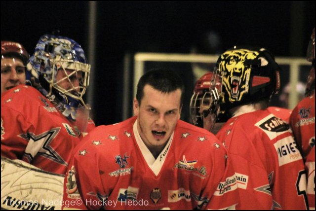 Photo hockey match Amnéville - Cholet  le 04/12/2010