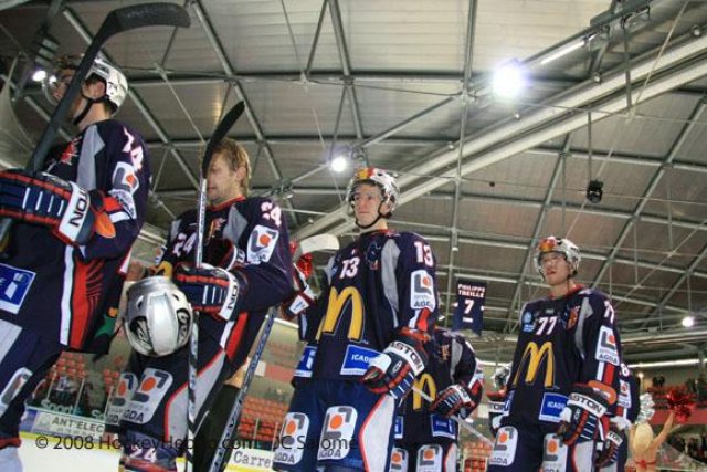Photo hockey match Grenoble  - Angers  le 23/09/2008