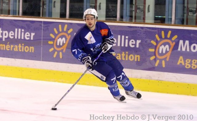 Photo hockey match Montpellier  - Avignon le 04/12/2010