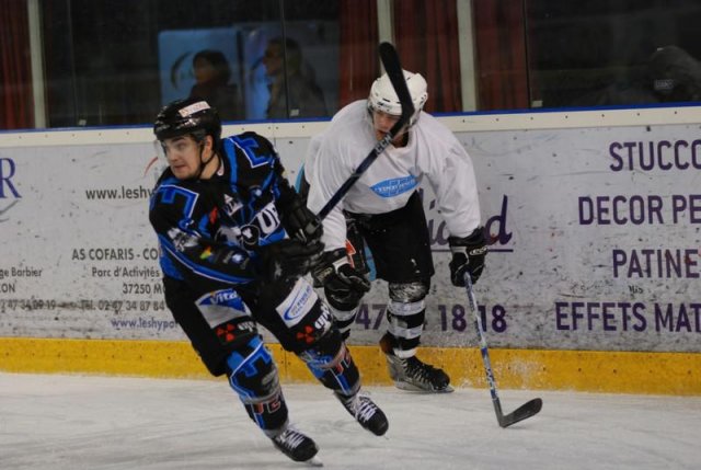 Photo hockey match Tours  - Rennes le 04/12/2010