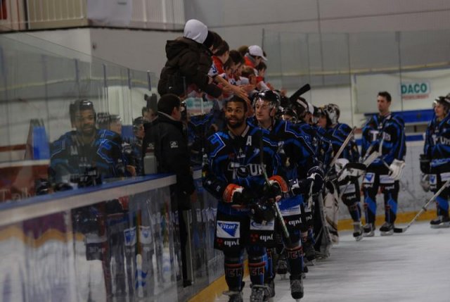 Photo hockey match Tours  - Rennes le 04/12/2010