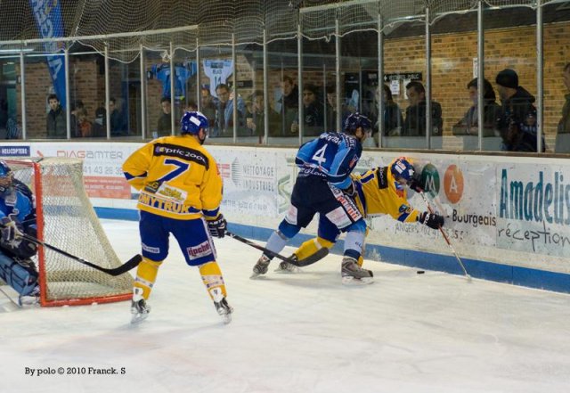 Photo hockey match Angers  - Dijon  le 11/12/2010