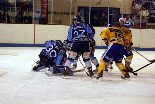 Photo hockey match Angers  - Dijon  le 11/12/2010