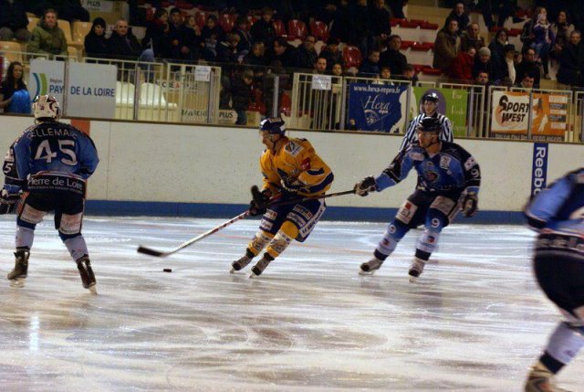 Photo hockey match Angers  - Dijon  le 11/12/2010