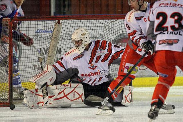 Photo hockey match Lyon - Cholet  le 11/12/2010