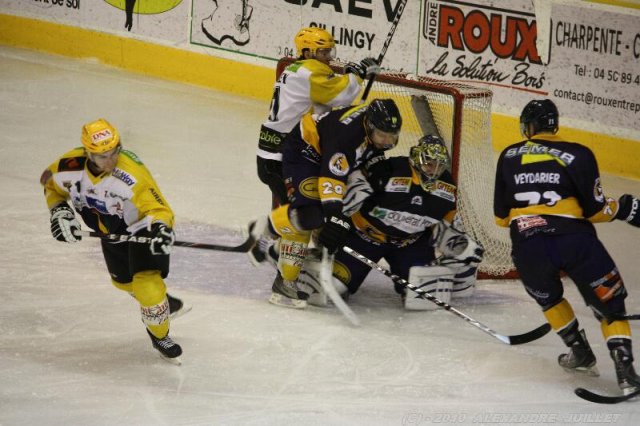 Photo hockey match Chamonix  - Strasbourg  le 11/12/2010