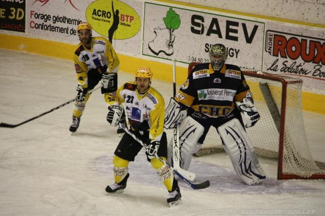 Photo hockey match Chamonix  - Strasbourg  le 11/12/2010