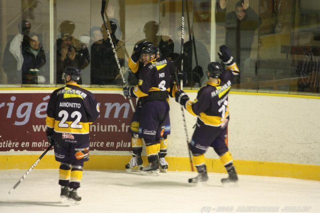 Photo hockey match Chamonix  - Strasbourg  le 11/12/2010