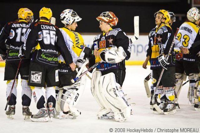 Photo hockey match Strasbourg  - Rouen le 27/09/2008