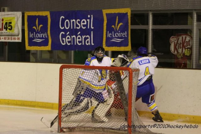 Photo hockey match Orléans - Wasquehal Lille le 11/12/2010