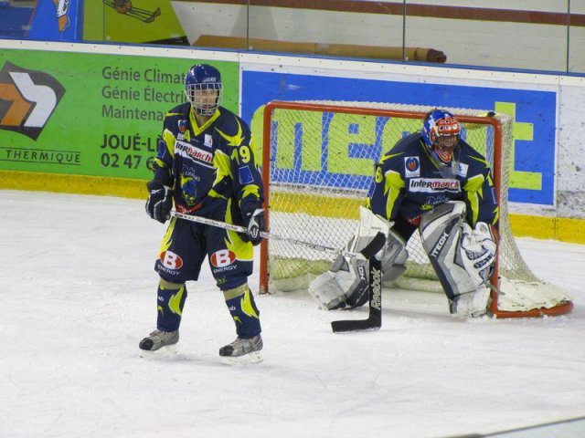 Photo hockey match Tours  - Limoges le 11/12/2010