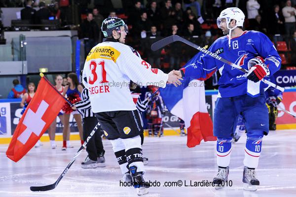 Amical EDF : FRANCE-SUISSE   — Reportage