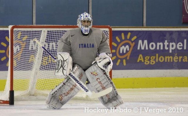 Photo hockey reportage les bleus s'échauffent!