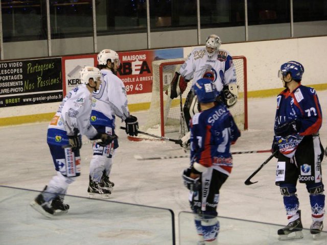 Photo hockey match Brest  - Reims le 18/12/2010
