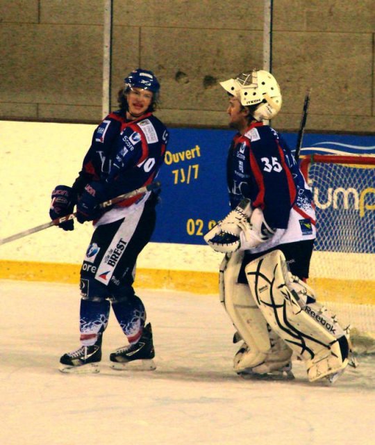 Photo hockey match Brest  - Reims le 18/12/2010