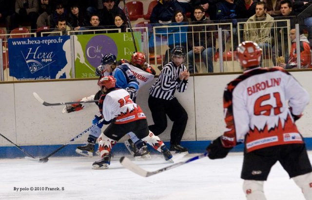 Photo hockey match Angers  - Neuilly/Marne le 22/12/2010