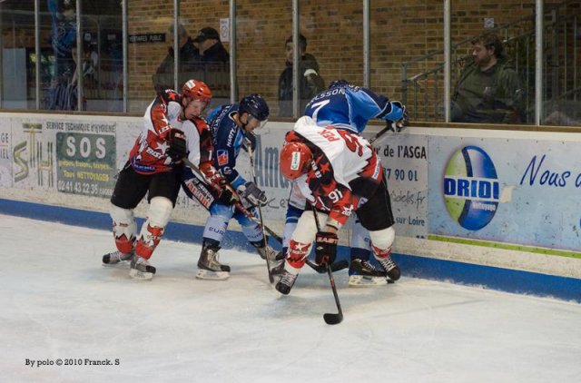 Photo hockey match Angers  - Neuilly/Marne le 22/12/2010