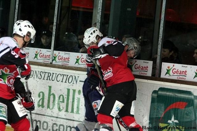 Photo hockey match Briançon  - Grenoble  le 26/12/2010