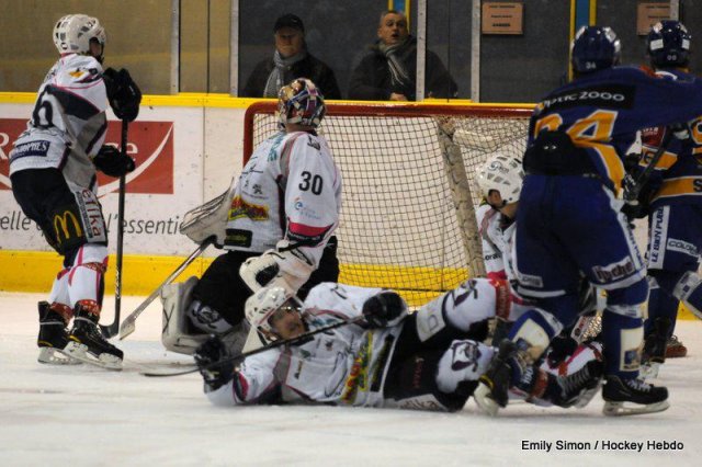 Photo hockey match Dijon  - Epinal  le 26/12/2010