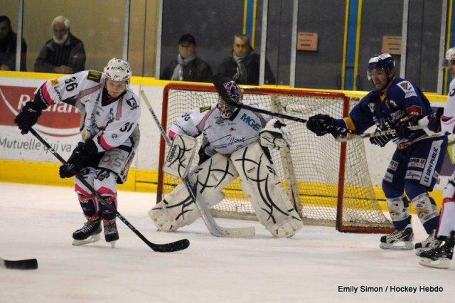 Photo hockey match Dijon  - Epinal  le 26/12/2010