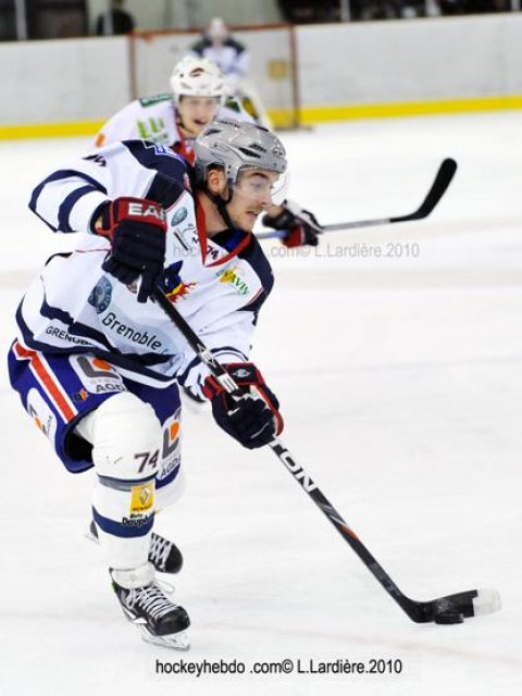 Photo hockey match Briançon  - Grenoble  le 29/12/2010