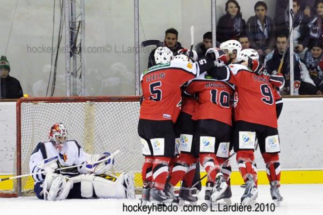 Photo hockey match Briançon  - Grenoble  le 29/12/2010