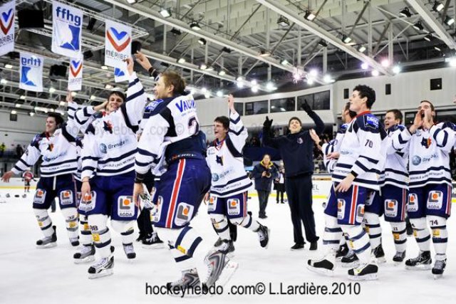 Photo hockey match Briançon  - Grenoble  le 29/12/2010