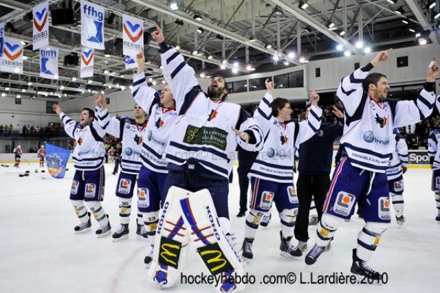 Photo hockey match Briançon  - Grenoble  le 29/12/2010