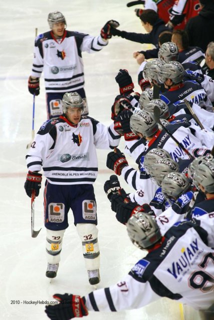 Photo hockey match Briançon  - Grenoble  le 29/12/2010