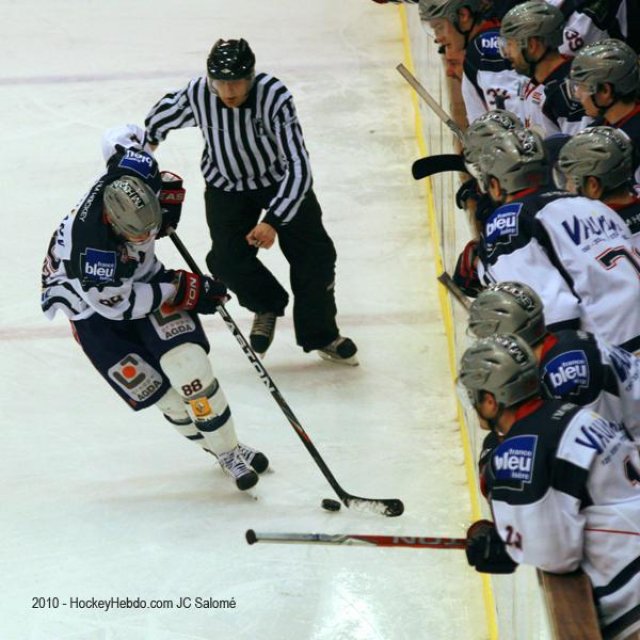 Photo hockey match Briançon  - Grenoble  le 29/12/2010