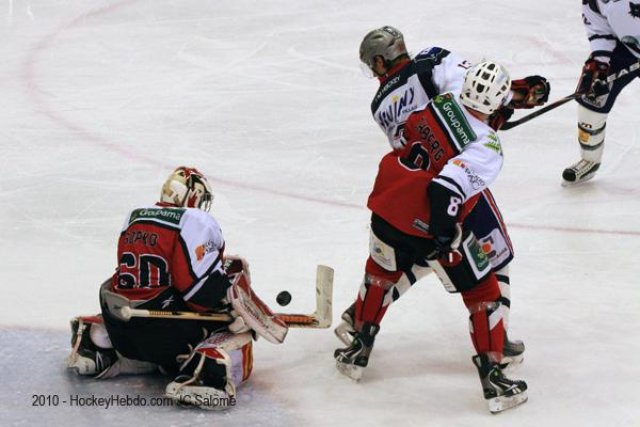 Photo hockey match Briançon  - Grenoble  le 29/12/2010