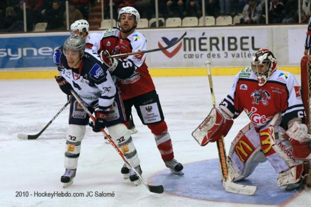 Photo hockey match Briançon  - Grenoble  le 29/12/2010