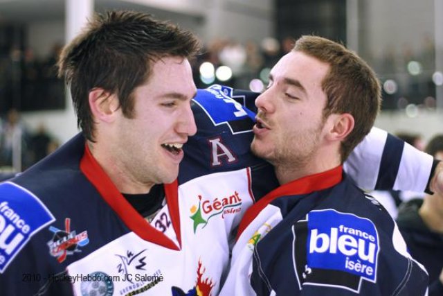 Photo hockey match Briançon  - Grenoble  le 29/12/2010
