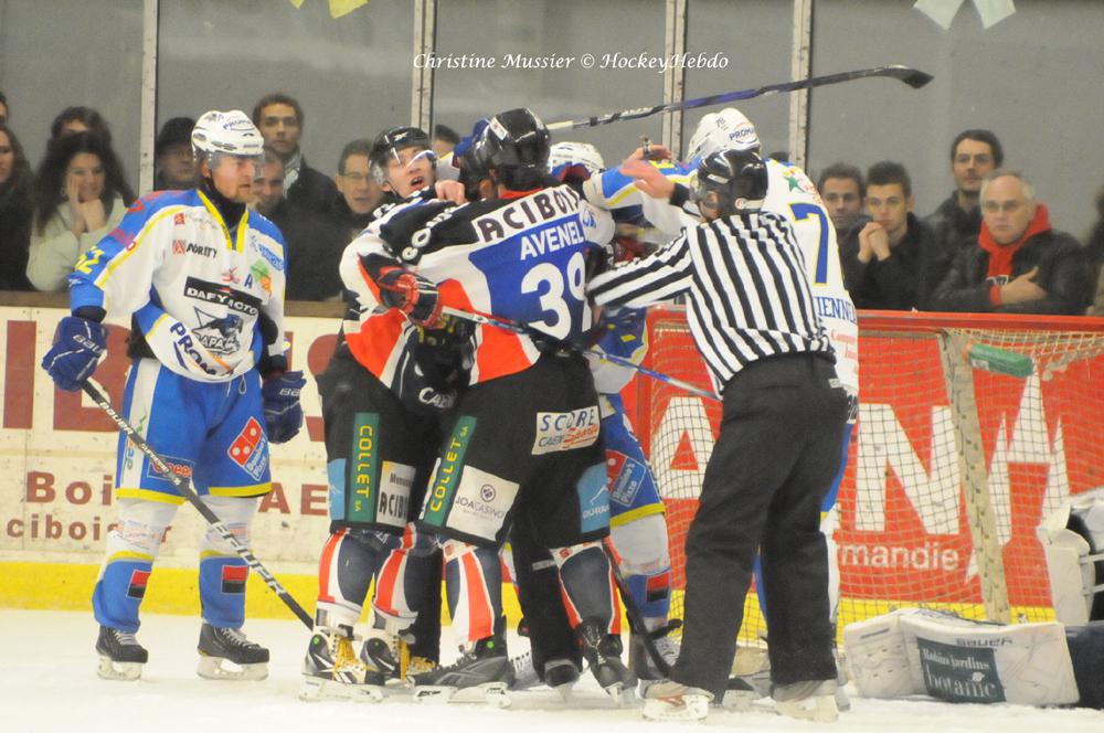 Caen  3 - 6 Gap 