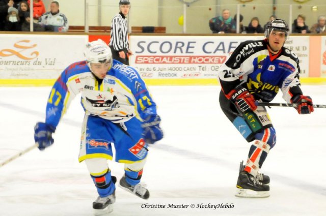 Photo hockey match Caen  - Gap  le 30/12/2010