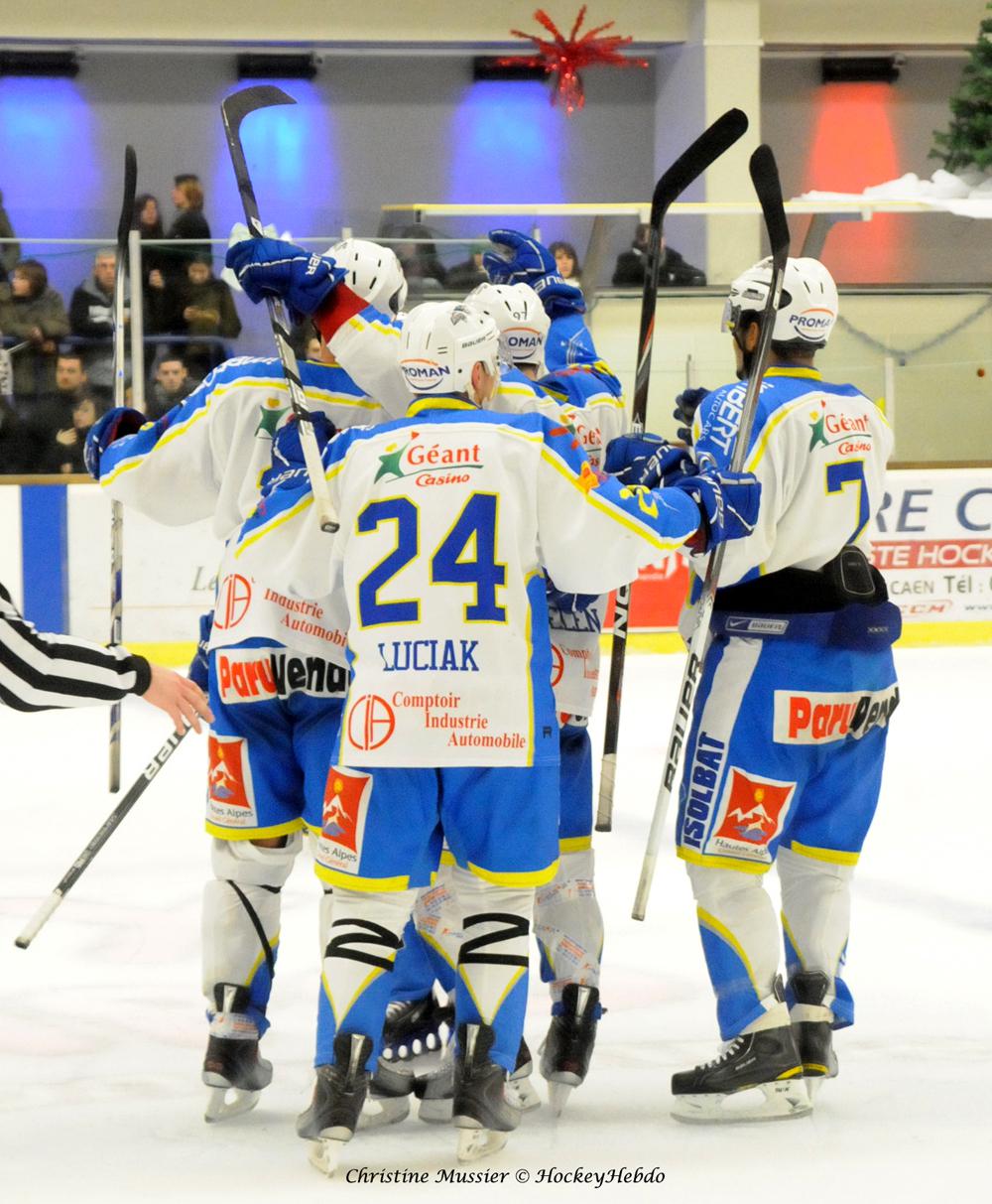 Caen  3 - 6 Gap 