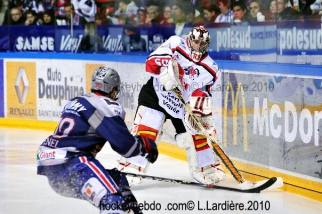 Photo hockey match Grenoble  - Briançon  le 04/01/2011