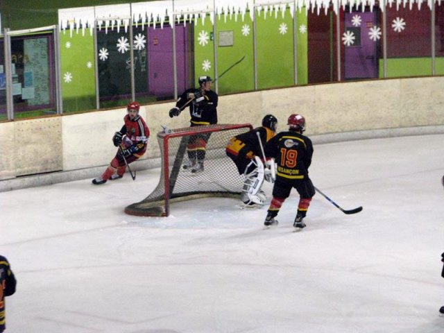 Photo hockey match Besançon - Morzine-Avoriaz II le 08/01/2011