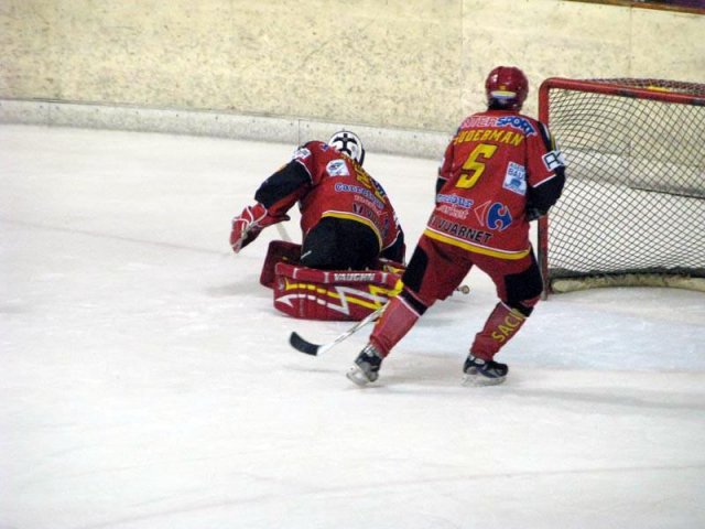 Photo hockey match Besançon - Morzine-Avoriaz II le 08/01/2011