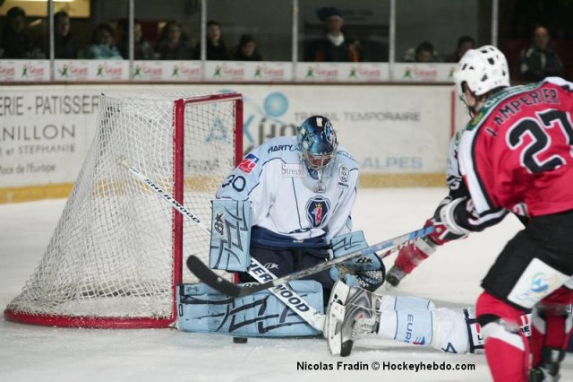 Photo hockey match Briançon  - Angers  le 08/01/2011