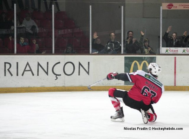 Photo hockey match Briançon  - Angers  le 08/01/2011